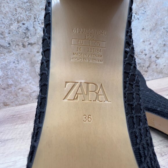 Zara Mesh Short Boots - Picture 7 of 8